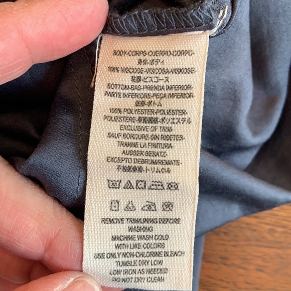 Free People Charcoal Gray Sleeveless Jumpsuit with Pockets Size XS - Picture 11 of 11